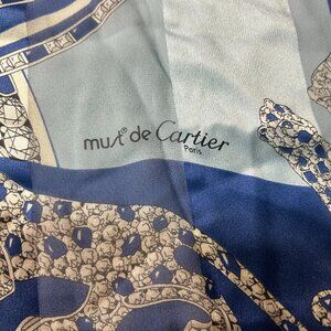 Cartier silk scarf/Paris